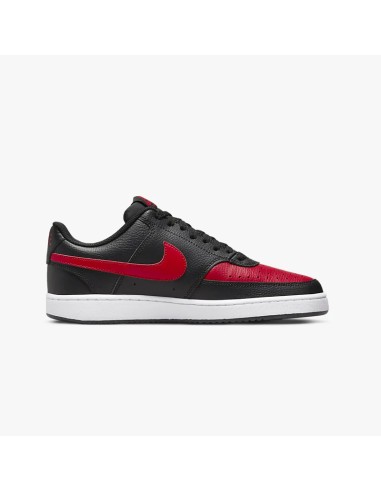 NIKE COURT VISION LO BLACK/RED