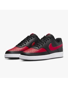 NIKE COURT VISION LO BLACK/RED 2