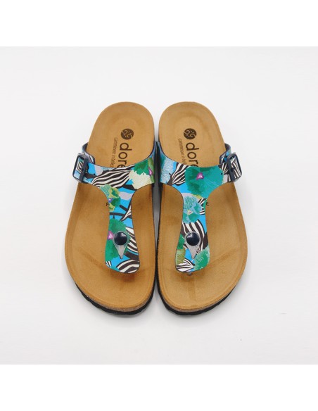 CIABATTA INFRADITO FANTASIA FLOREALE