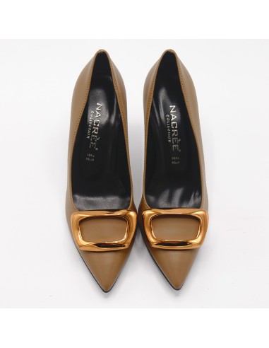 NACREE DECOLLETE' KAKI