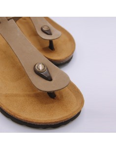 GRUNLAND SANDALO SB0001 KAKI 2