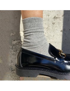 CALZINI COTONE GRIGIO CHIARO 2