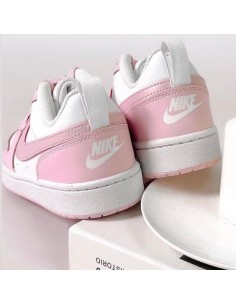NIKE COURT BOROUGH LOW PINK 2