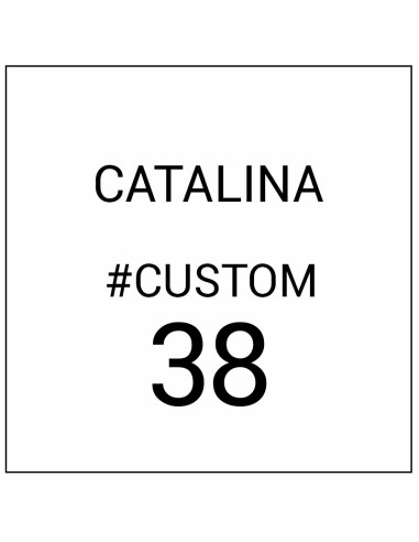 CUSTOMIZZAZIONE 34 BORCHIE PER CATALINA