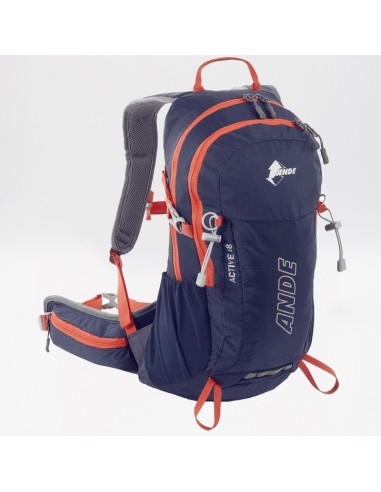 ZAINO ANDE ACTIVE 18L BLU/ARANCIO