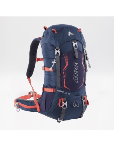 ZAINO ANDE ADAMELLO 30L BLU/ARANCIO