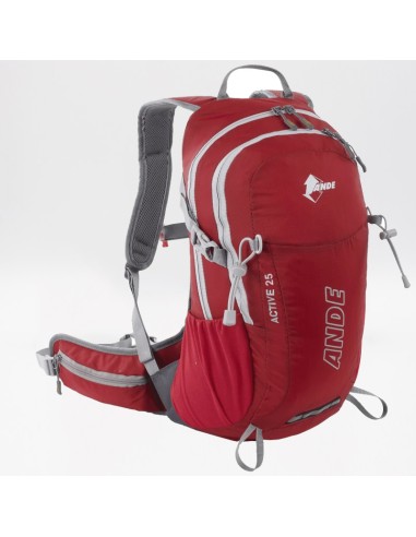 ZAINO ANDE ACTIVE 25L ROSSO/SILVER