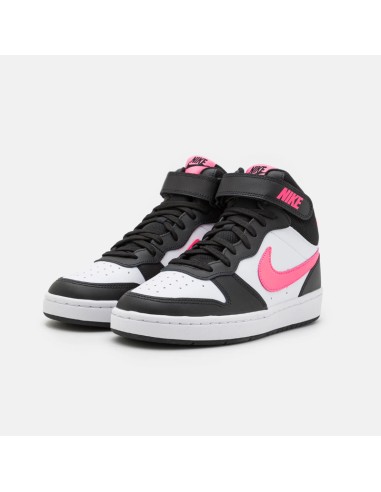 NIKE COURT MID 2 NERO/BIANCO/FUXIA