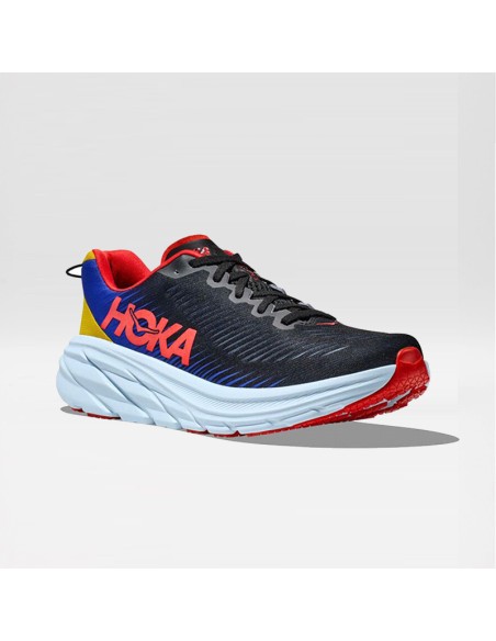 HOKA RINCON 3 1119395 BLACK/DAZZLING BLUE