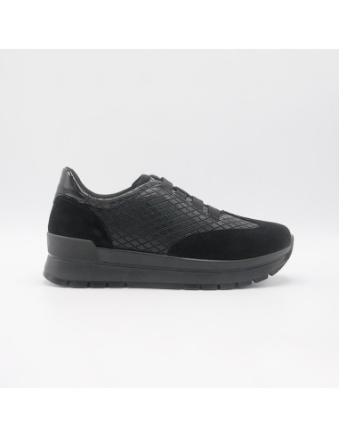 IGI&CO 6674000 sneakers in pelle nera