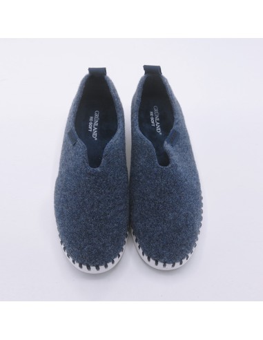 GRUNLAND PANTOFOLA IN FELTRO BLU GRUNLAND PANTOFOLA IN FELTRO BLU