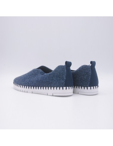 GRUNLAND PANTOFOLA IN FELTRO BLU GRUNLAND PANTOFOLA IN FELTRO BLU