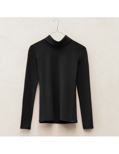 Lumina maglia dolcevita basic nero