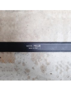 Cintura in vera pelle nera... 2