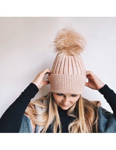 CAPPELLINO PELO VERO ROSA