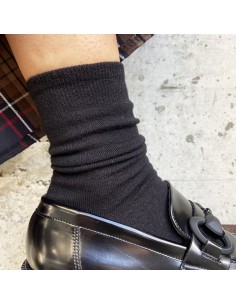 Calzino cashmere nero 2