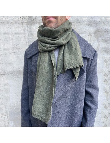 Sciarpa unisex in cashmere verdone