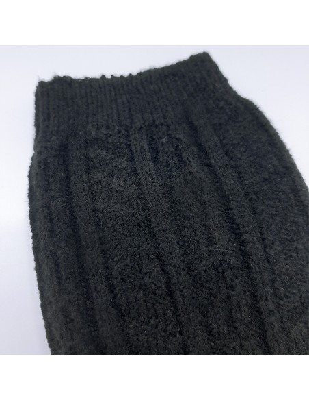 CALZA WARM MIDI NERA