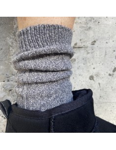 CALZA WARM MIDI  GRIGIO SCURO 2