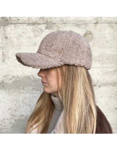 Cappellino teddy beige con... 2