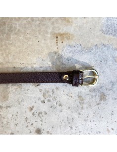 Cinturina 1.5 in pelle t.moro