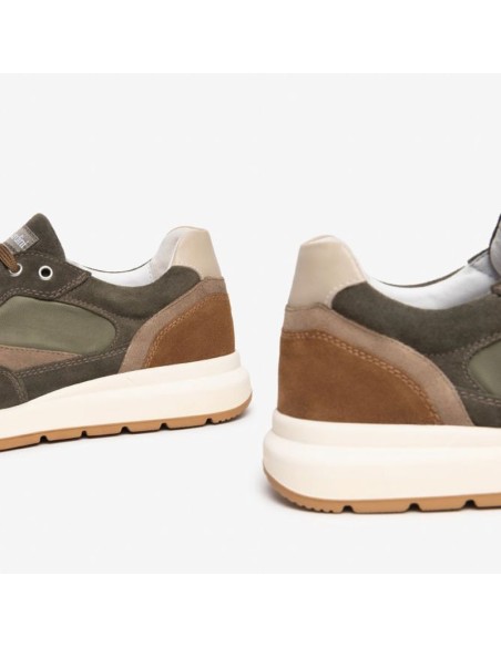 NEROGIARDINI I400420U sneakers in camoscio bosco