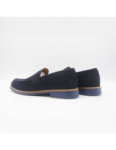 Boomerang mocassino in camoscio blu Boomerang mocassino in camoscio blu