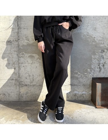 Pantalone in felpa leggera nero