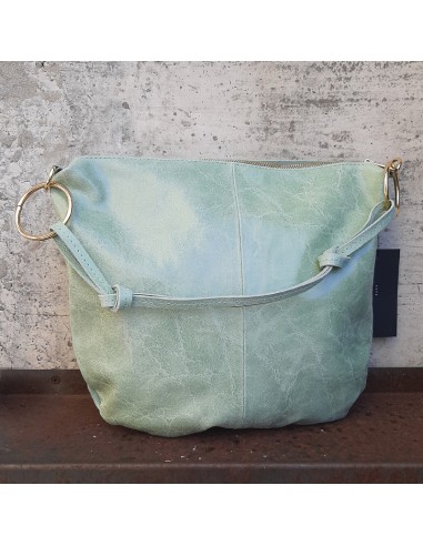 Borsa modello busta tonda verde