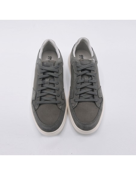 GEOX U35B3A SUEDE+CANVAS GRIGIO