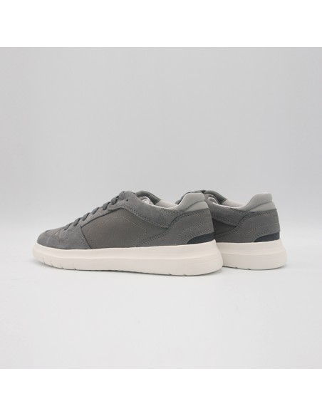 GEOX U35B3A SUEDE+CANVAS GRIGIO
