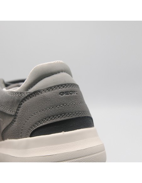 GEOX U35B3A SUEDE+CANVAS GRIGIO