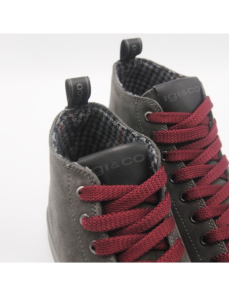 IGI&CO 4632422 POLACCHINO IN PELLE ANTRACITE