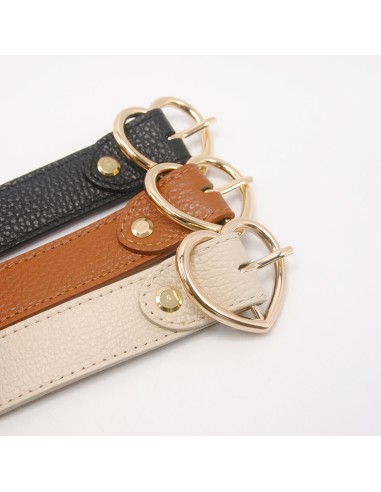 Cintura cuore panna