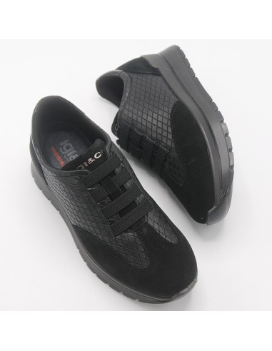 IGI&CO 6674000 sneakers in pelle nera IGI&CO 6674000 sneakers in pelle nera