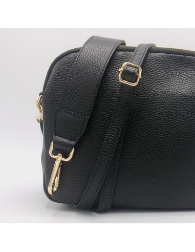 Borsa tonda a tracolla nera Borsa tonda a tracolla nera