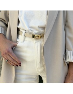 Cintura panna coulisse con...