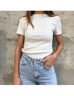 Lumina t-shirt a costine...