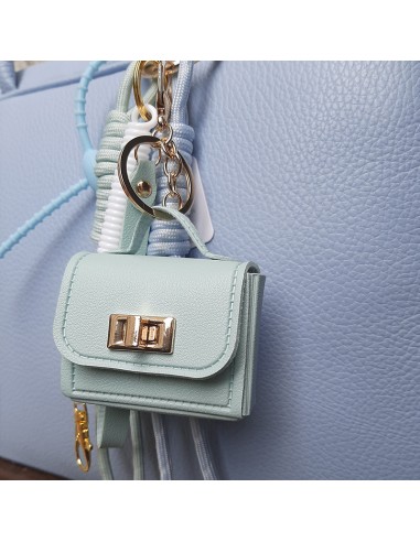 Charm con borsetta celeste
