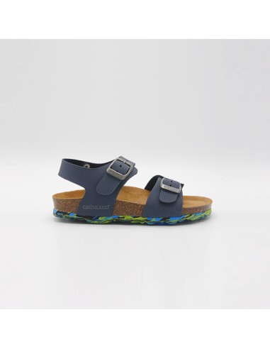 GRUNLAND SANDALETTO BLU BASIC 26-39