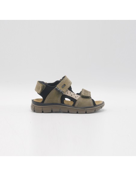 PRIMIGI 3896144 IN PELLE VERDE MILITARE