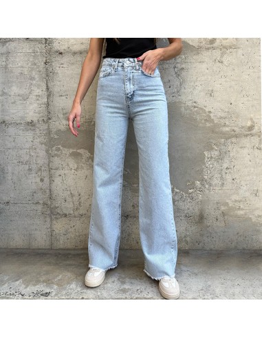 Lumina Jeans chiaro vita alta