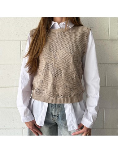 Top in maglia fango