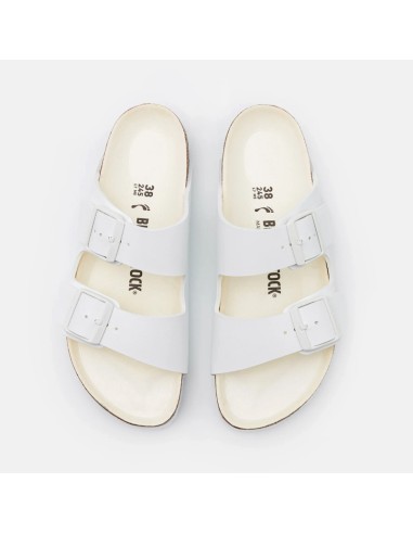 Birkenstock arizona triples white