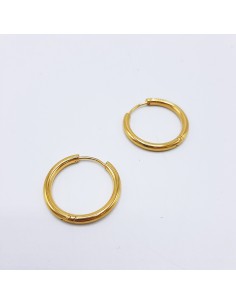 ORECCHINI CERCHIO SOTTILE ORO