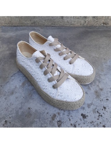 CALZAMANIA ESPADRILLAS IN PIZZO SANGALLO