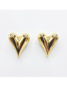 Orecchini a cuore oro