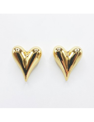 Orecchini a cuore oro