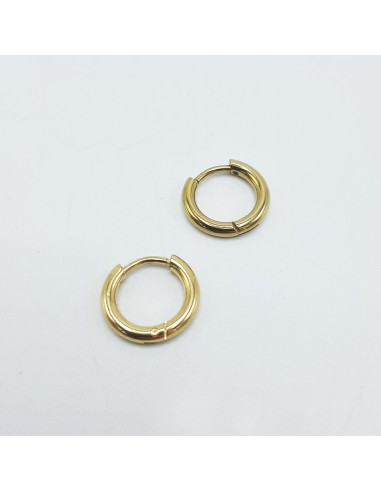 Orecchini a cerchio piccolo 1 cm oro