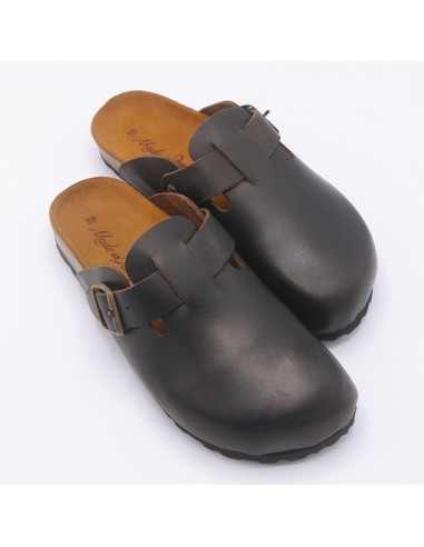 BELLINI SABOT IN PELLE OLIATA T.MORO